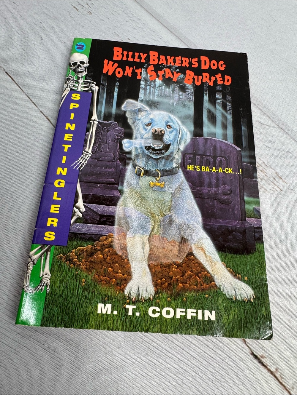 Spinetinglers #2 Billy Baker's Dog Won't Stay Buried M.T. Coffin